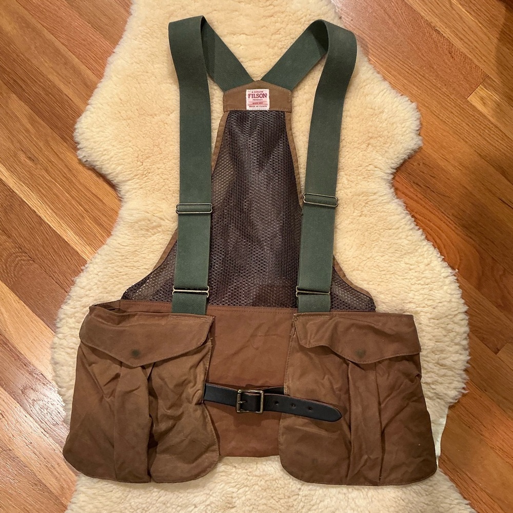 C.C. Filson hunting vest